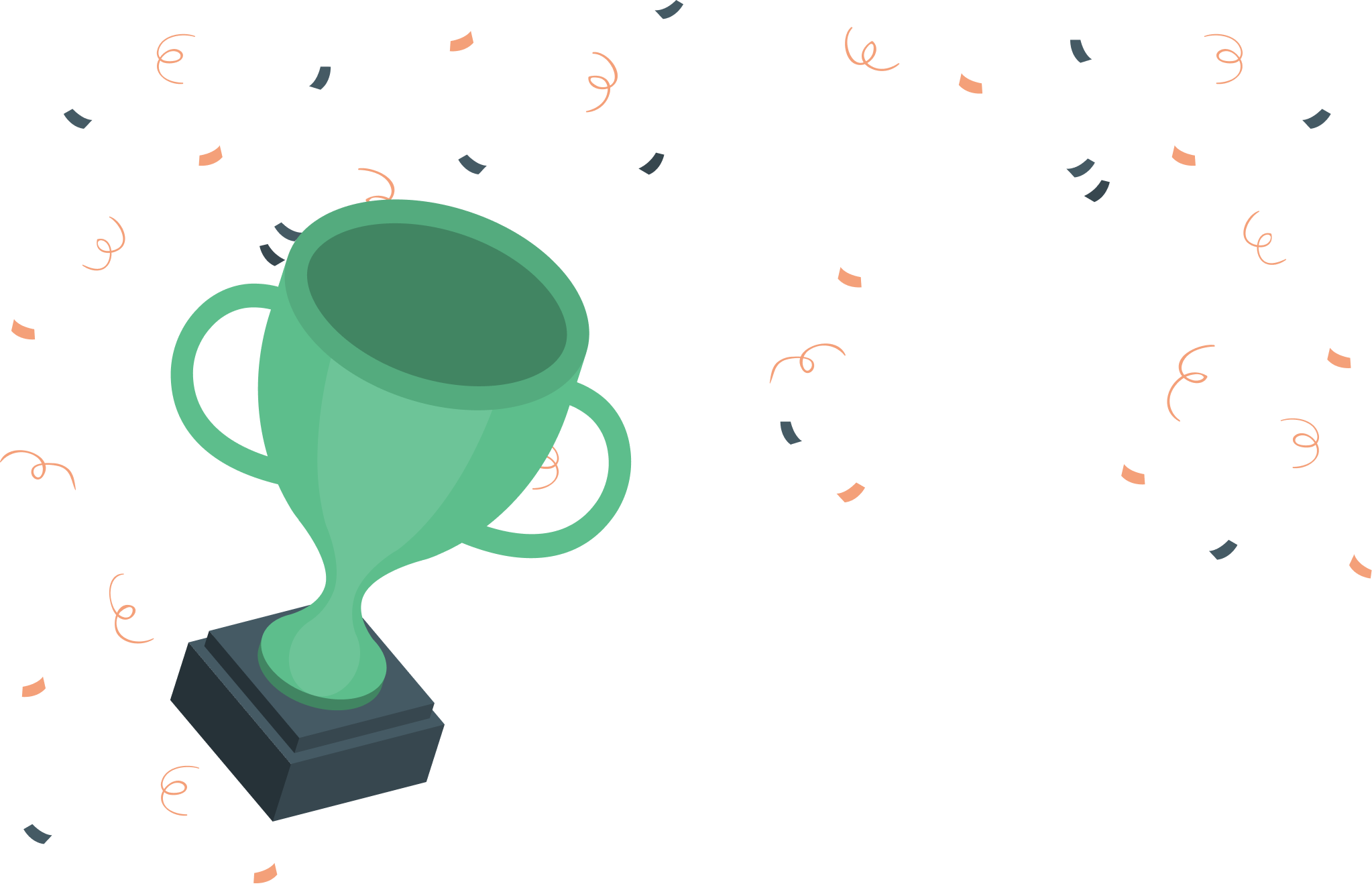 Leaderboard celebration